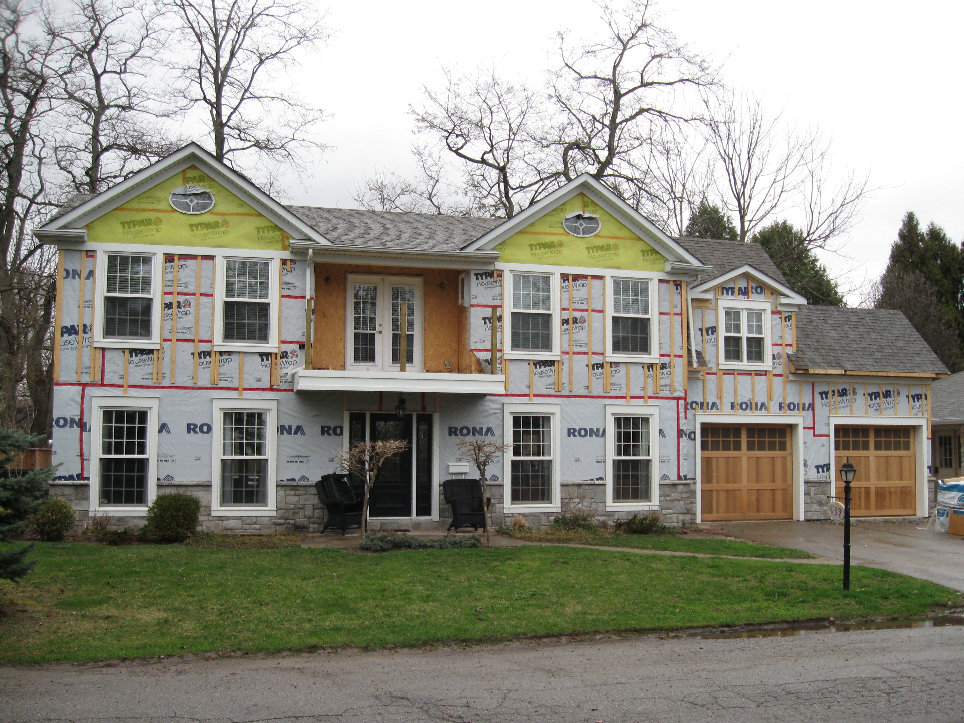 Burlington Exterior Home Renovation Project