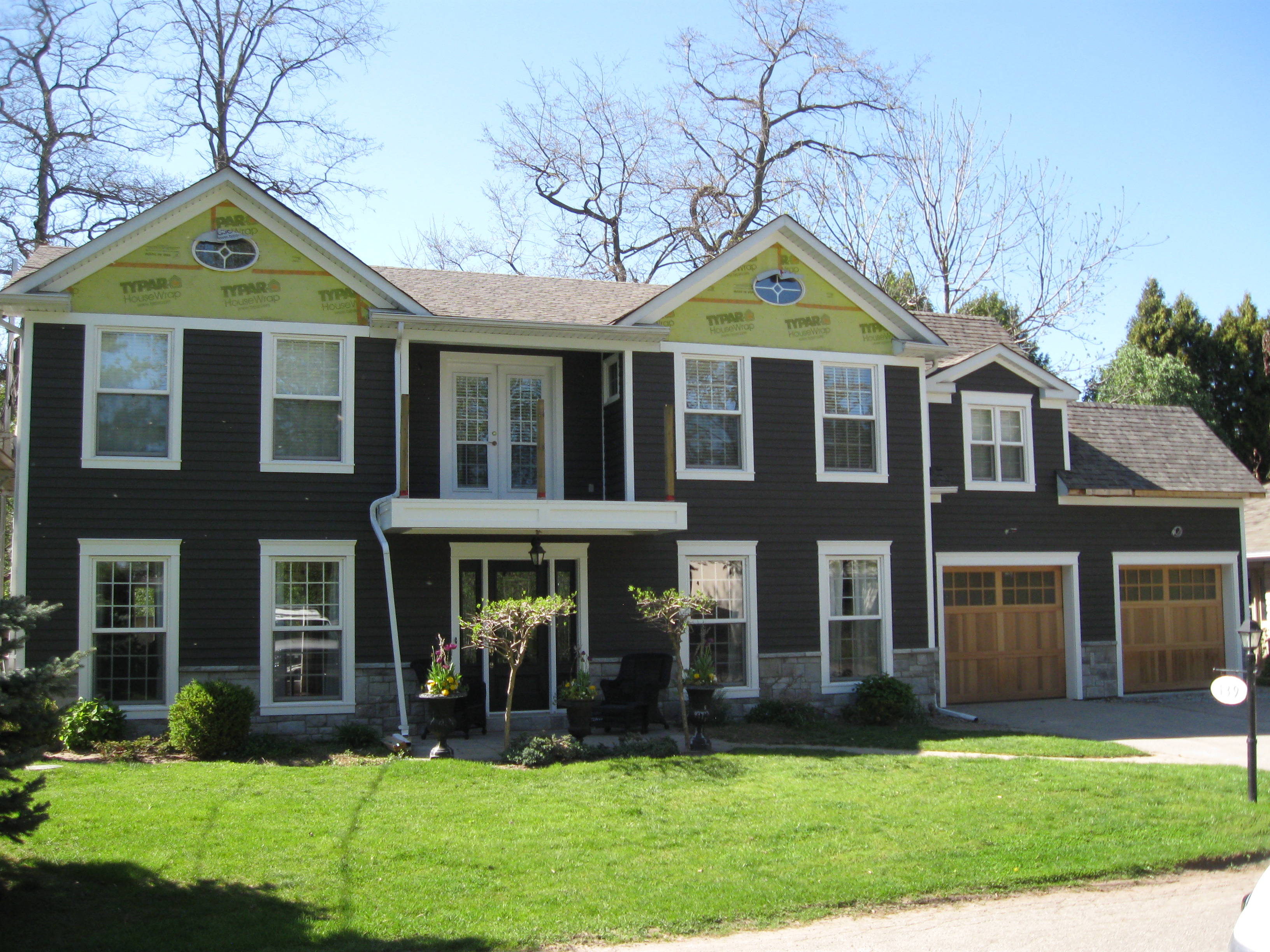 Burlington Exterior Home Renovation Project Update 5